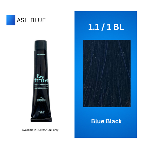 1.1 - Blue Black Permanent Color